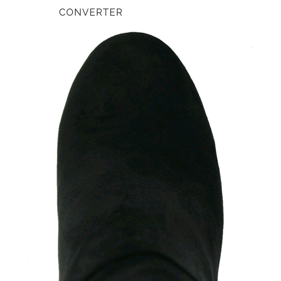 CHARLES BY CHARLES DAVID Converter Black Microsuede Size 9 Women's - Picture 4 of 6